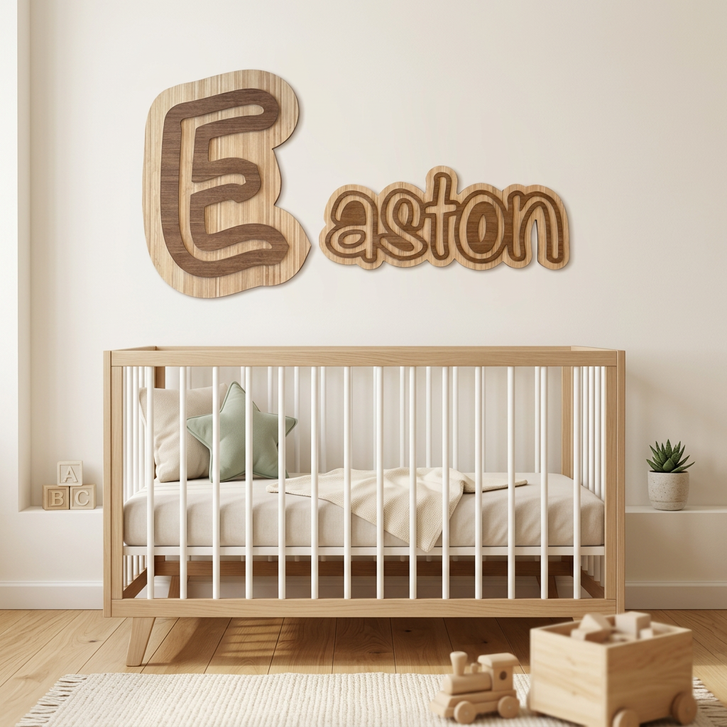 Custom Wooden Name Signs That Turn Nurseries Into Heirlooms