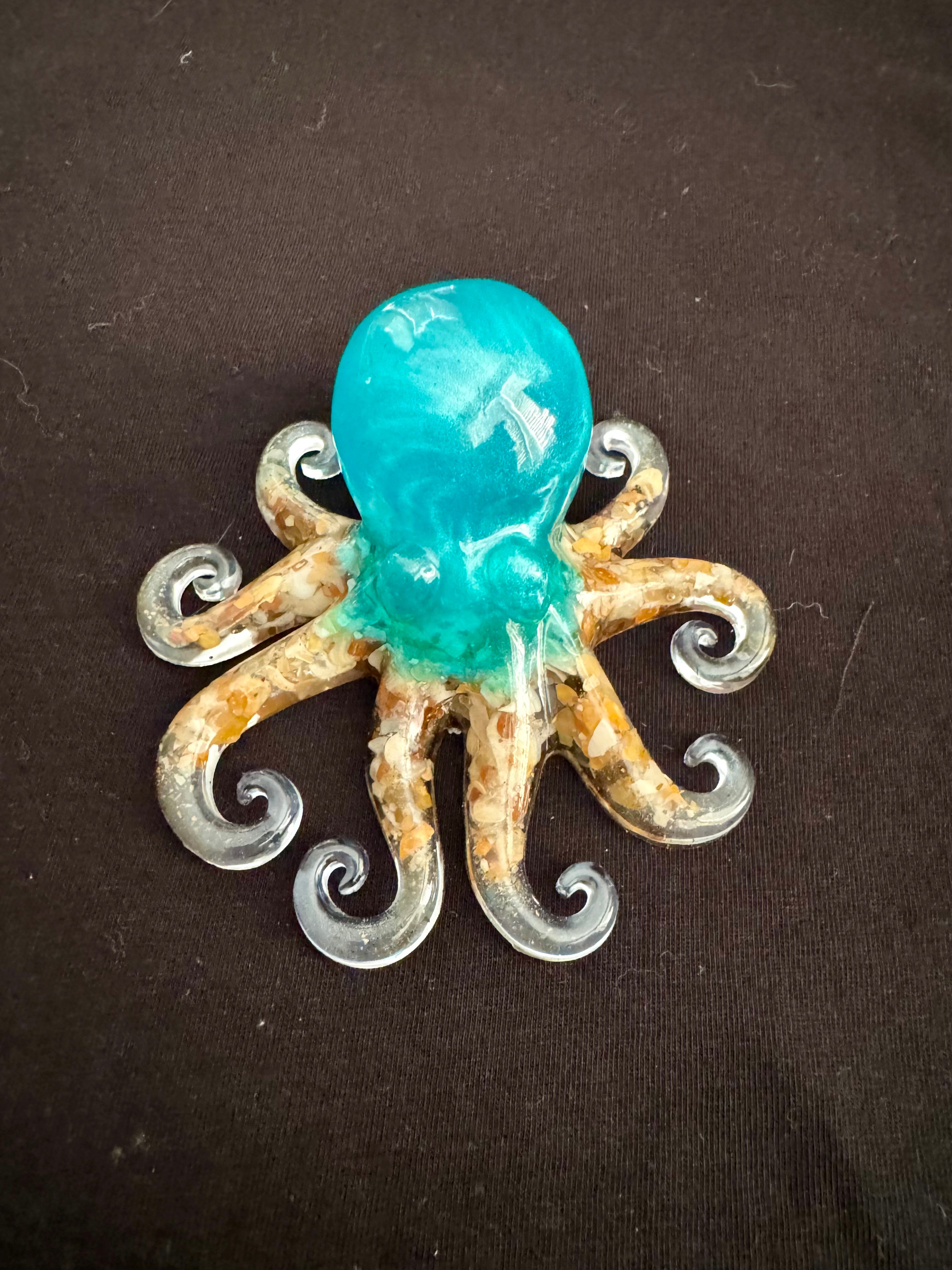 Resin Octopus Display Mini Decor